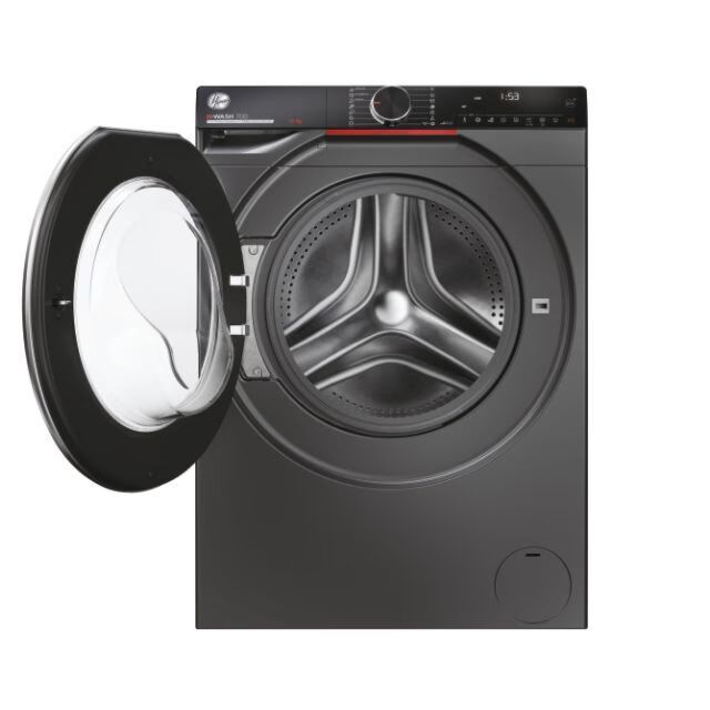 Hoover H7W412MBCR-80 12Kg 1400 Spin Smart Washing Machine - Graphite Graphite