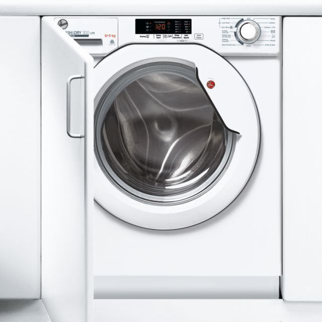 Hoover HBD 485D2E/1-80 8/5Kg 1400Rpm Integrated Washer Dryer White