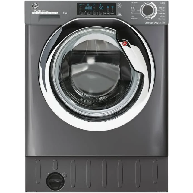 Hoover HBWOS69TAMCRE-80 9kg, 1600rpm, anthracite & chrome 