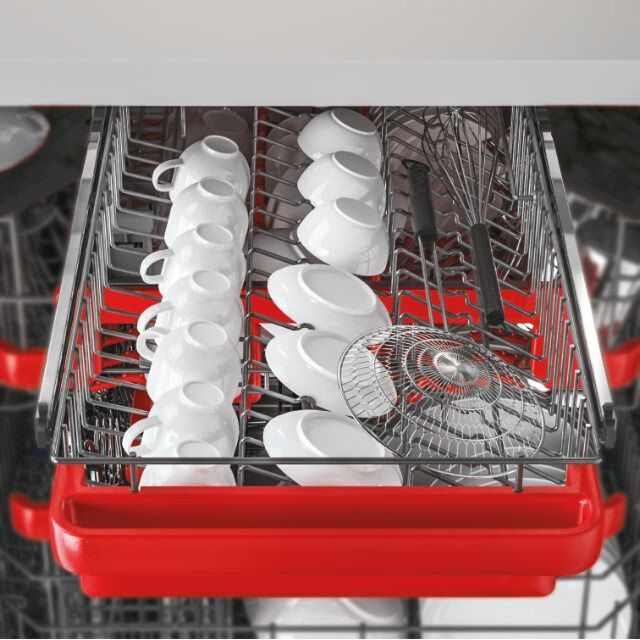 Hoover HDIN4S613PS80 Bi Dishwasher White
