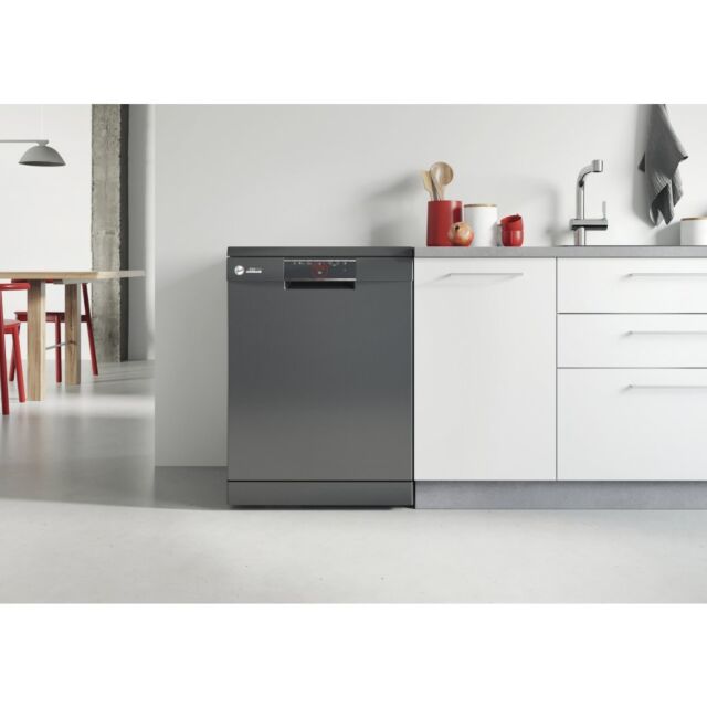 Hoover HF6E3DFA-80 Dishwasher - Anthracite  - 16 Place Settings