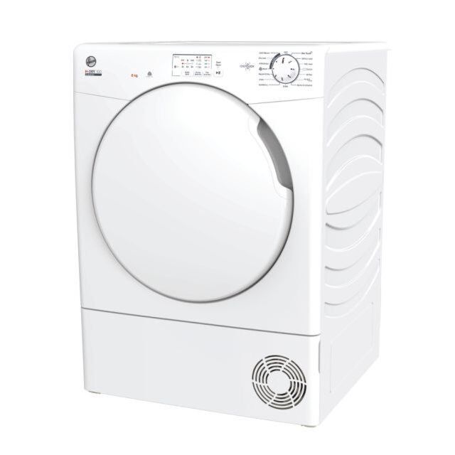 Hoover HLE C8LF-80  HLEC8LF-80 8kg Condenser Tumble Dryer - White