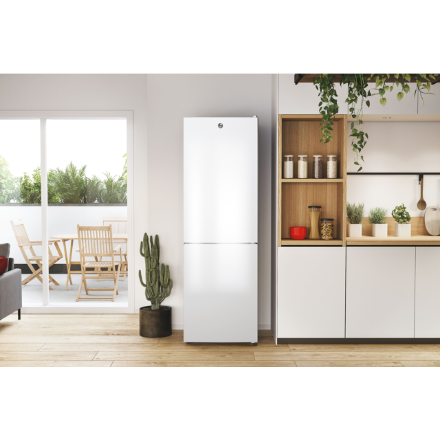 Hoover HOCE3T618EWKR HOCE3T618FWKR 59.5cm Frost Free Fridge Freezer - White White