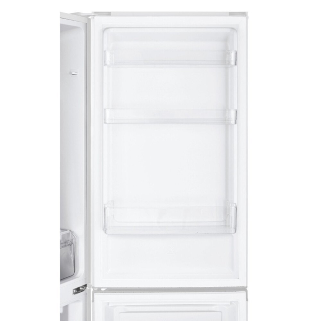Hoover HOCH1T518FWHK 1.8M X 55Cm, Frost Free, White, 3 Shelves, Silver Trims, 4 Freezer Drawers Whit