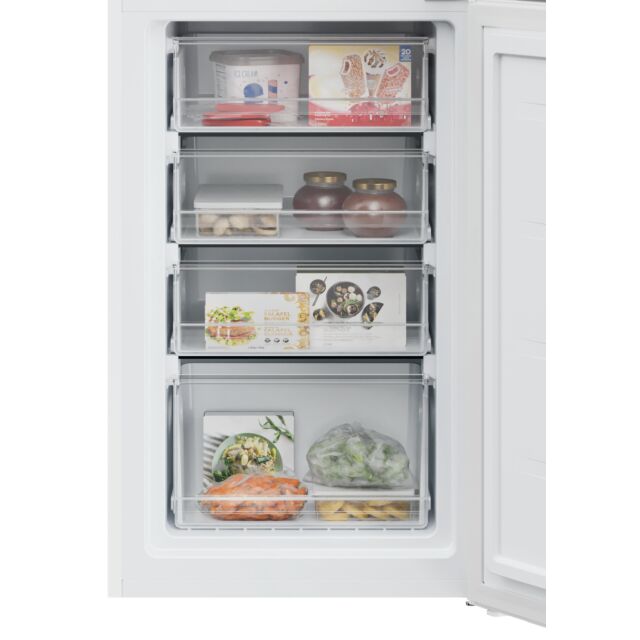 Hoover HVT3CLECKIHW 54.5Cm Fridge Freezer White