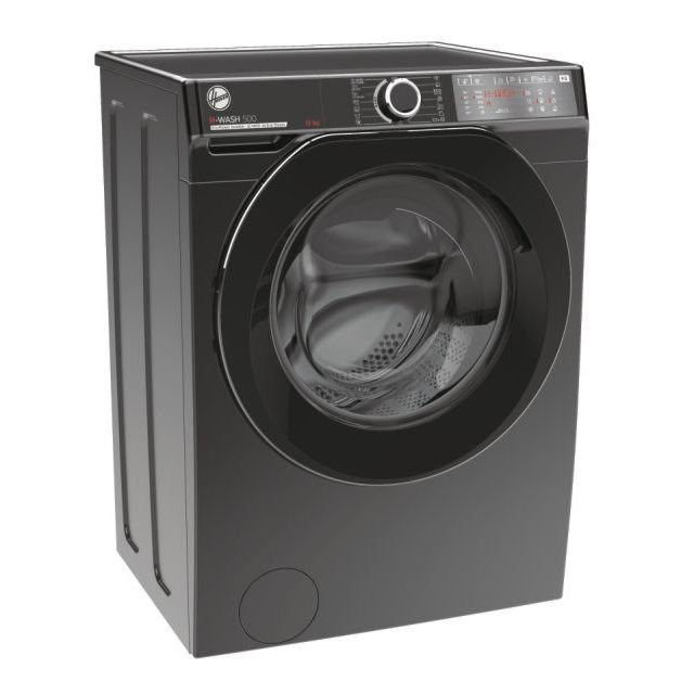 Hoover HWB412AMBCR H-Wash 500, 12kg 1400rpm Washing Machine - Graphite