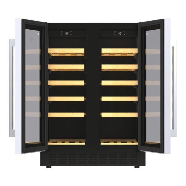 Hoover HWCB 60D UK/N  HWCB60DUK/N 59.5cm Built In Wine Cooler - Black