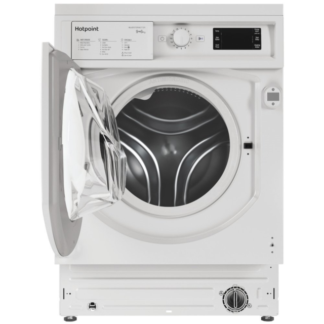 Hotpoint BI WDHG 961485 BIWDHG961485 9kg/6kg 1400 Spin Built In Washer Dryer - White