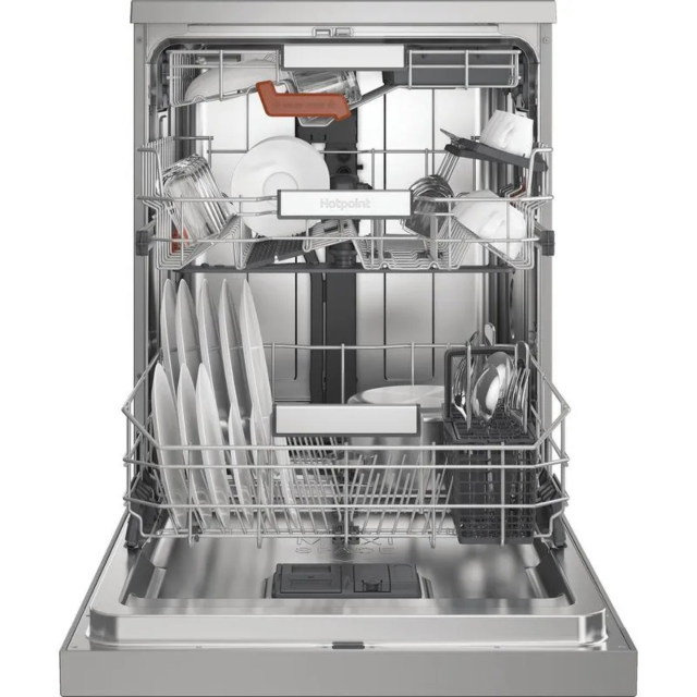Hotpoint H8F HP51X UK Stainless Steel Dishwasher