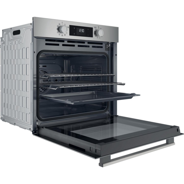 Hotpoint HO278PXUK 60cm Built-In Electric Oven Silver