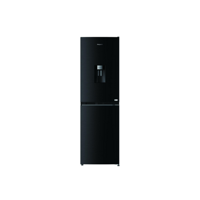 Hotpoint HPKF 3241W XR4U HPKF3241WXR4UK 54.5cm 50/50 Fridge Freezer - Black Steel