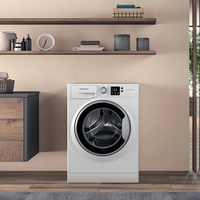 Hotpoint NSWE846WSUK 8Kg 1400 Spin Washing Machine White