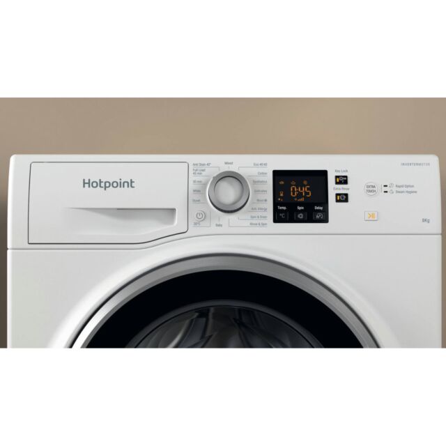 Hotpoint NSWE846WSUK 8Kg 1400 Spin Washing Machine White