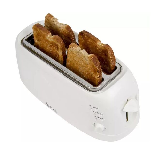 Igenix IG3020 4 Slice Toaster White