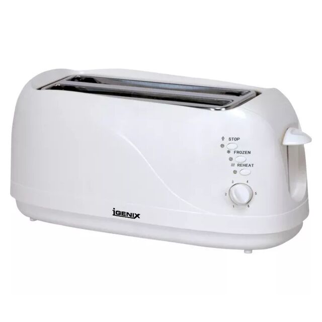 Igenix IG3020 4 Slice Toaster White