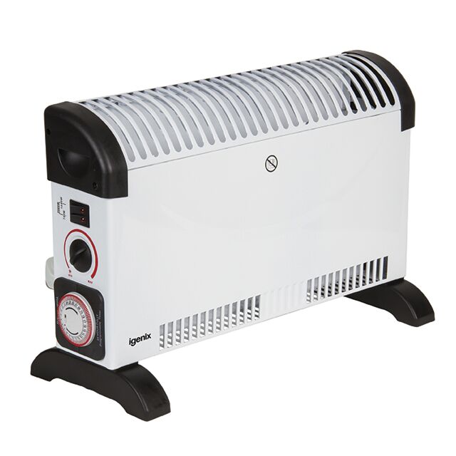 Igenix IG5250 2Kw Convector Heater With Timer White