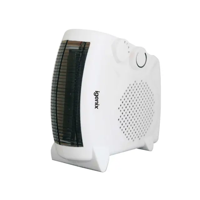 Igenix IGHF01914W 2Kw Upright Fan Heater White