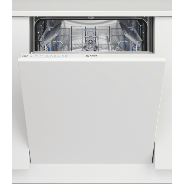Indesit D2IHL326UK Full Size Dishwasher - White- 14 Place Settings White