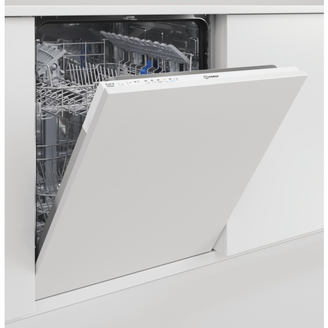 Indesit D2IHL326UK Full Size Dishwasher - White- 14 Place Settings White