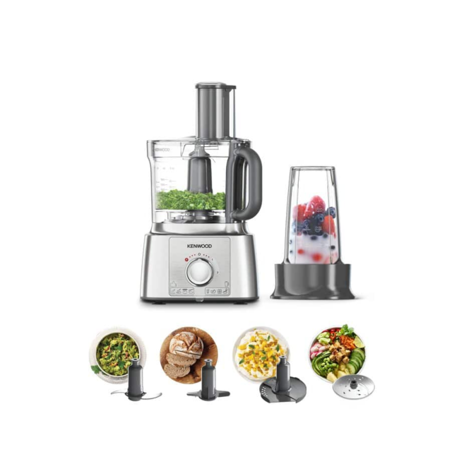 Kenwood FDP65.180SI Express Food Processor 1000W 3L Silver
