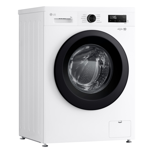 Lg F4X1009NWK 9kg 1400 Spin Washing Machine - White