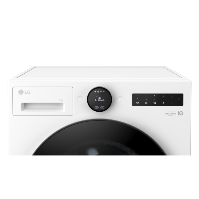 Lg F4X7009TWB 9kg 1400 Spin Washing Machine - White 