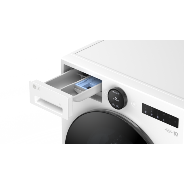 Lg F4X7009TWB 9kg 1400 Spin Washing Machine - White 