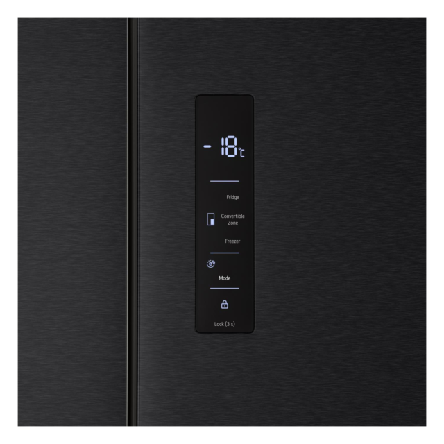 LG GMM42ABBEH Matte Black American Fridge Freezer