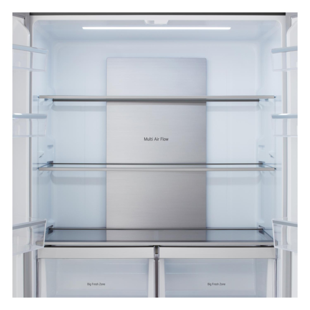 LG GMM42ABBEH Matte Black American Fridge Freezer