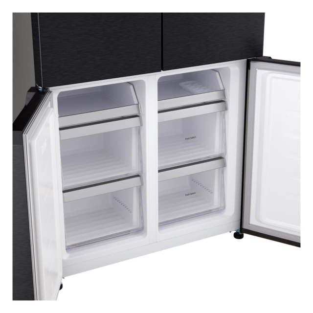 LG GMM42ABBEH Matte Black American Fridge Freezer