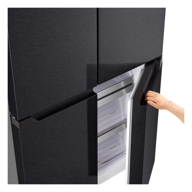 LG GMM42ABBEH Matte Black American Fridge Freezer