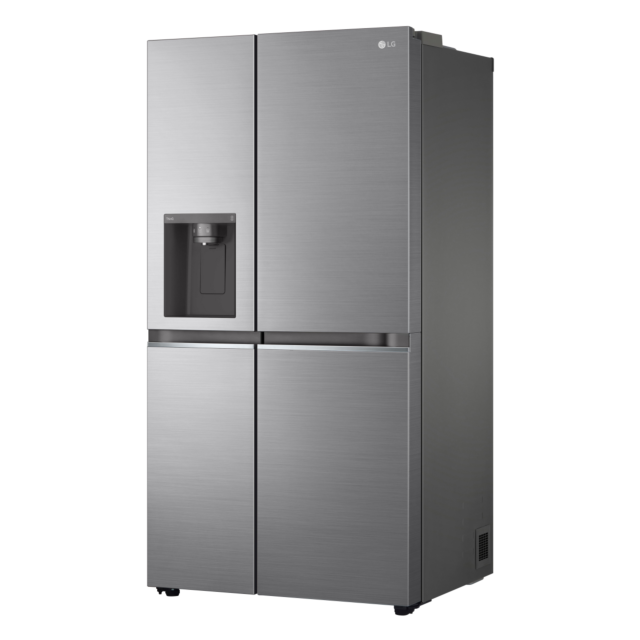 Lg GSLV71PZTD 91.3cm Frost Free American Style Fridge Freezer - Shiny Steel Shiny Steel