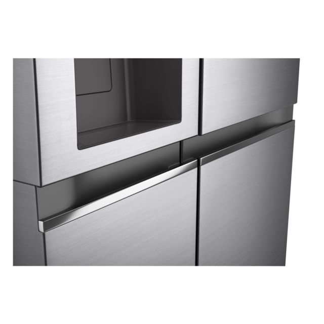 Lg GSLV71PZTD 91.3cm Frost Free American Style Fridge Freezer - Shiny Steel Shiny Steel