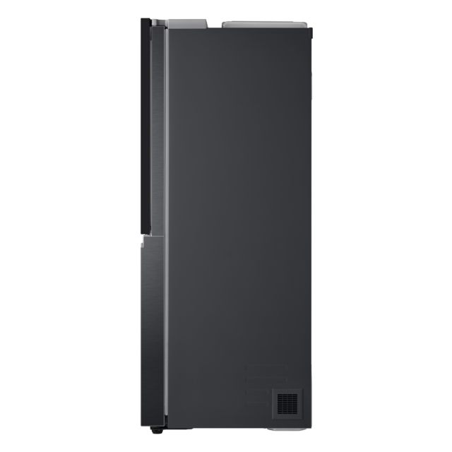 LG GSXV90MCAE 96.8cm Frost Free American Style Fridge Freezer - Matt Black