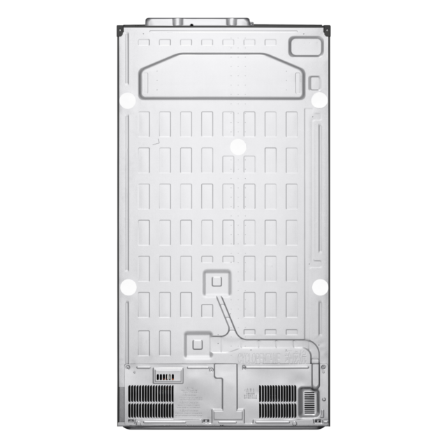 LG GSXV90MCAE 96.8cm Frost Free American Style Fridge Freezer - Matt Black