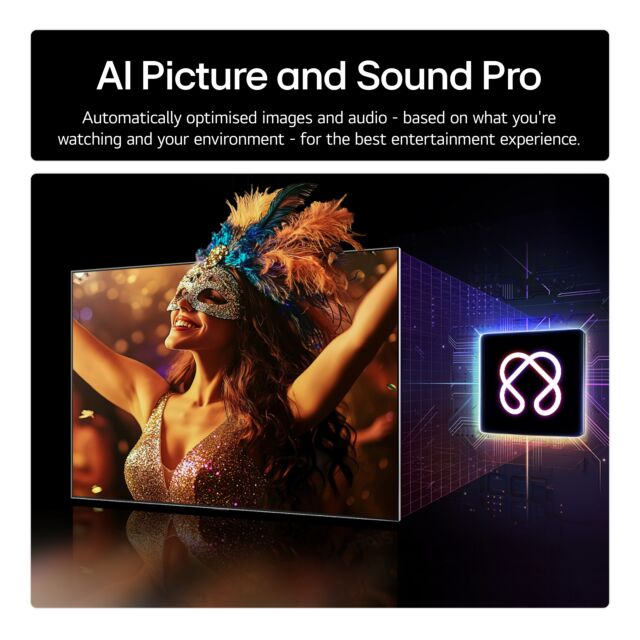LG OLED48G56LS.AEK OLED evo AI G5 48inch 4K Smart TV