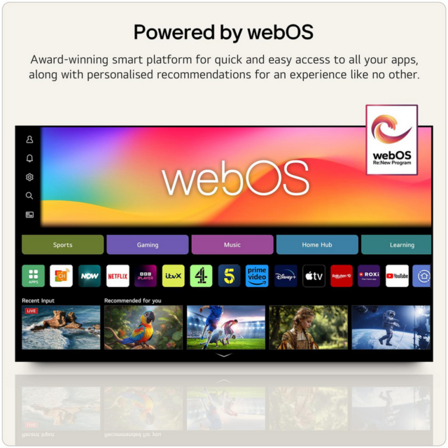 LG OLED48G66LS.AEK 48inch 4K OLED evo AI Smart TV