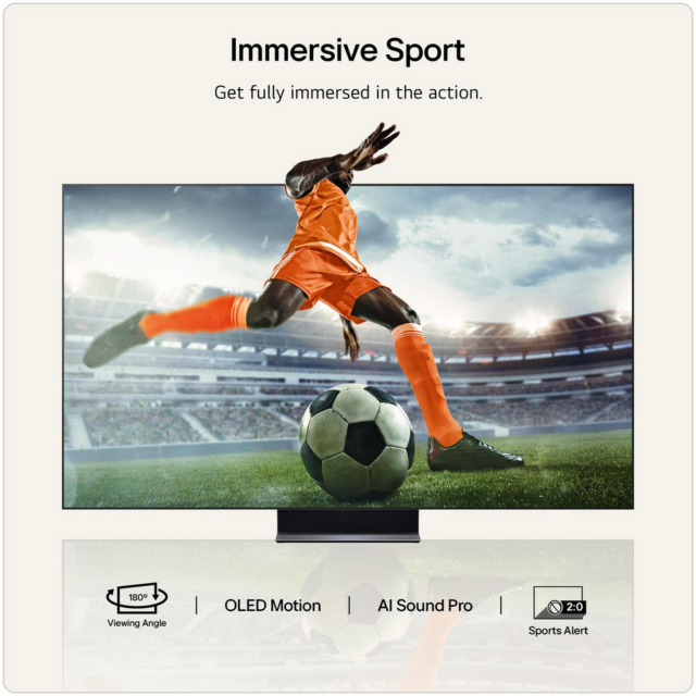 LG OLED83C66LB.AEK 83-inch 4K OLED Smart TV