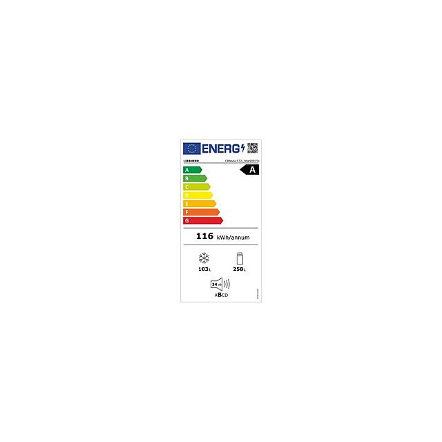 Liebherr CBNBDA572I Frost Free Fridge Freezer - Black Steel