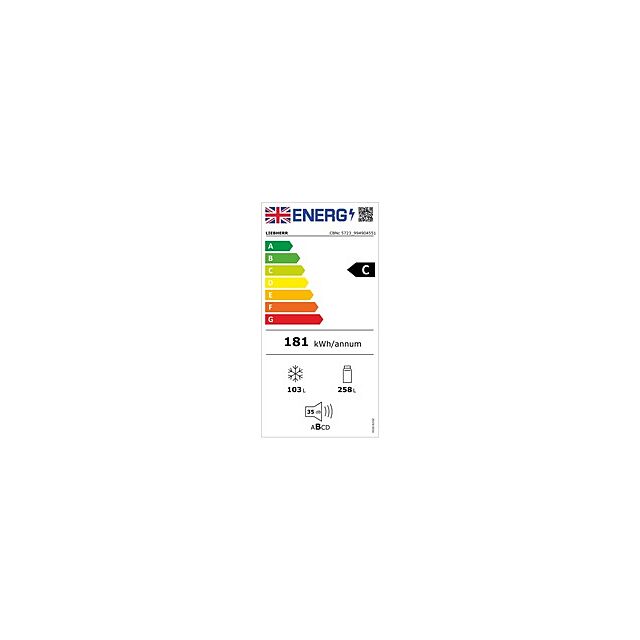 Liebherr CBNC5723 BioFresh, DuoCooling, NoFrost, EasyTwist-Ice, 3 Freezer Drawers White