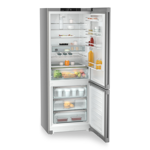Liebherr CNSFA7723 70/30 Silver No Frost Fridge Freezer