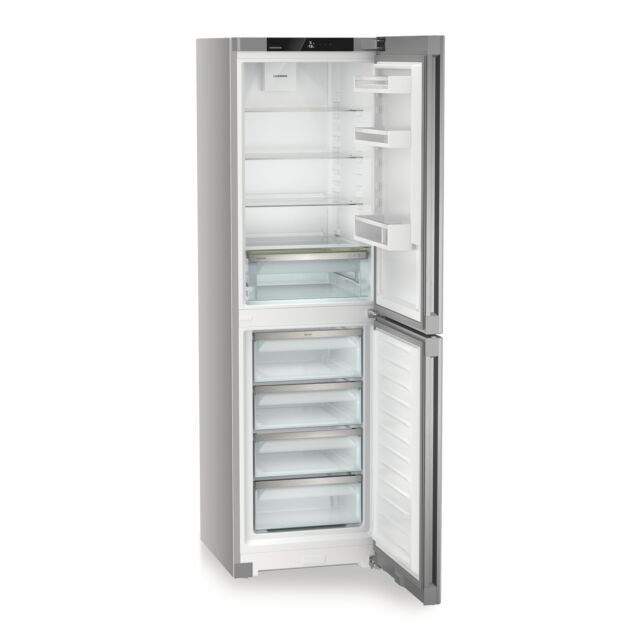 Liebherr CNsfd5704 59.7cm Frost Free Fridge Freezer - Silver