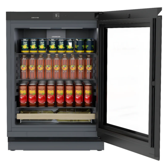 Liebherr UBCGB3731 Built-Under Drinks Fridge Plus: 4 shelves, Steel Interior, 135 litre cooling volu