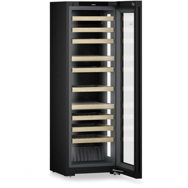 Liebherr WPGBI5273 Freestanding Wine Storage Fridge - Three Zones Vinidor Selection: 11 shelves, Hum