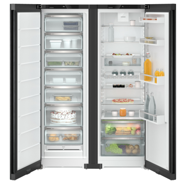 Liebherr XRFBD5220 EasyFresh, NoFrost, 7 Freezer Drawers BlackSteel Door