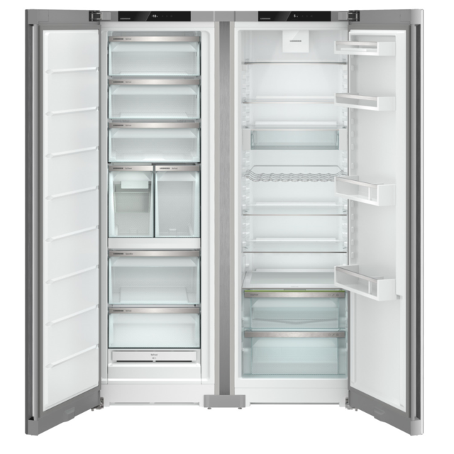 Liebherr XRFSF5240 EasyFresh, NoFrost, IceTower (Fixed Water Connection), 7 Freezer Drawers Silver