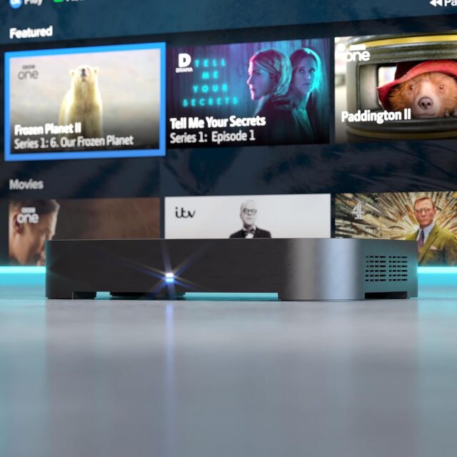 Manhattan T4.R.500GB 4K TV Pvr Black
