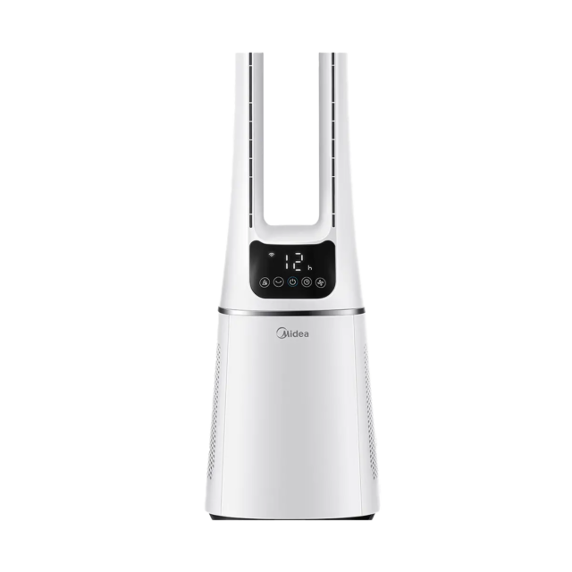 Midea AMS150-PBW-WH Bladeless Fan & Purifier