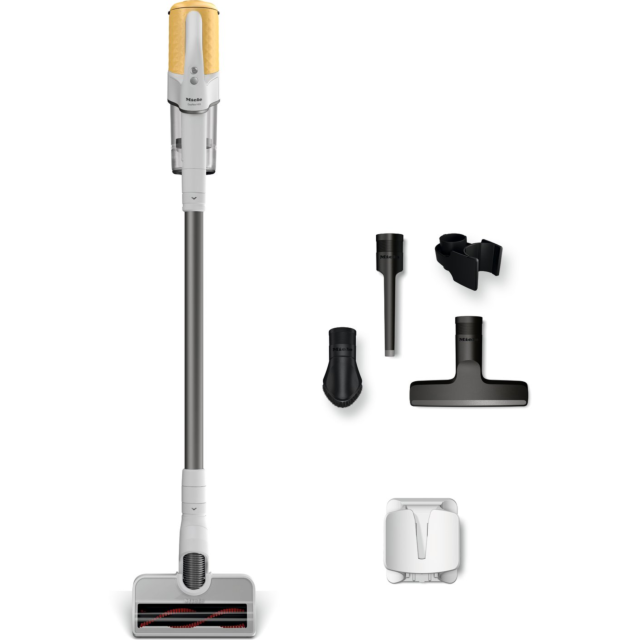 Miele HX1DUO Cordless Handstick Vacuum Cleaner - Sunset Yellow 