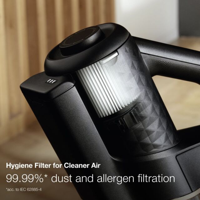 Miele HX1DUO_CAT_DOG Cordless Handstick Vacuum Cleaner - Obsidian Black 